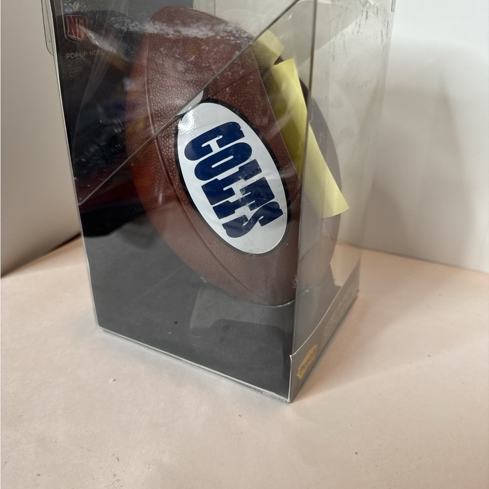 Official Colts post it note dispenser. Perfect for fans and collectors. (5-L)
